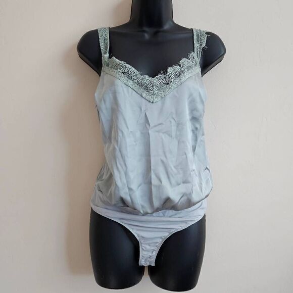 Lulu's Satin Bodysuit - Picture 1 of 12